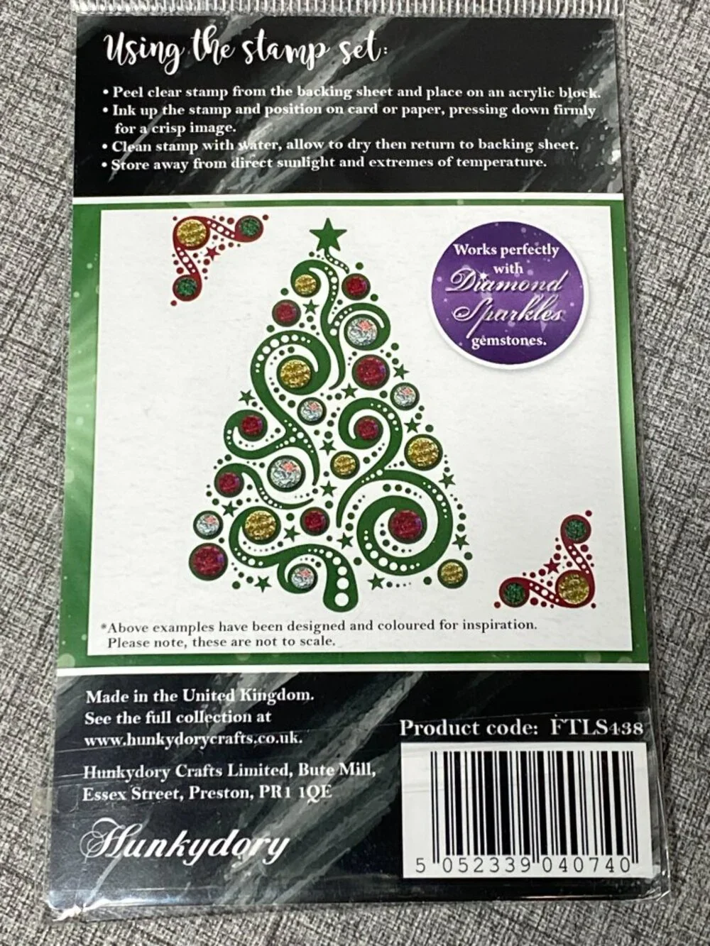 I-Top Brad Maker & The Paper Studio Daisy Punch & Stamps by Hunkydory 5pc Lot